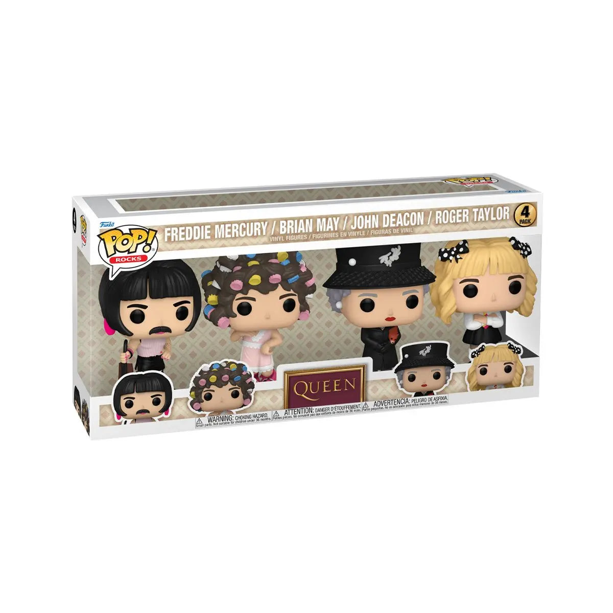 Funko Pop Queen - I Want to Break Free 4-Pack