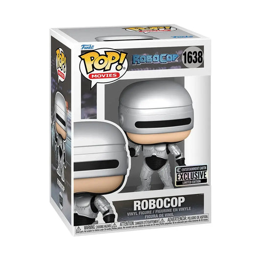 Funko Pop! Movies: Robocop - Robocop 1638 (Metalico) - Entertainment Earth Exclusive