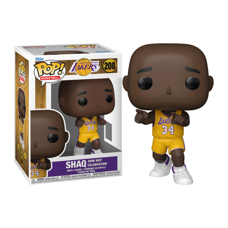 Funko Pop! Basketball | NBA Legends: Lakers - Shaq (2000 WCF Celebration) 208