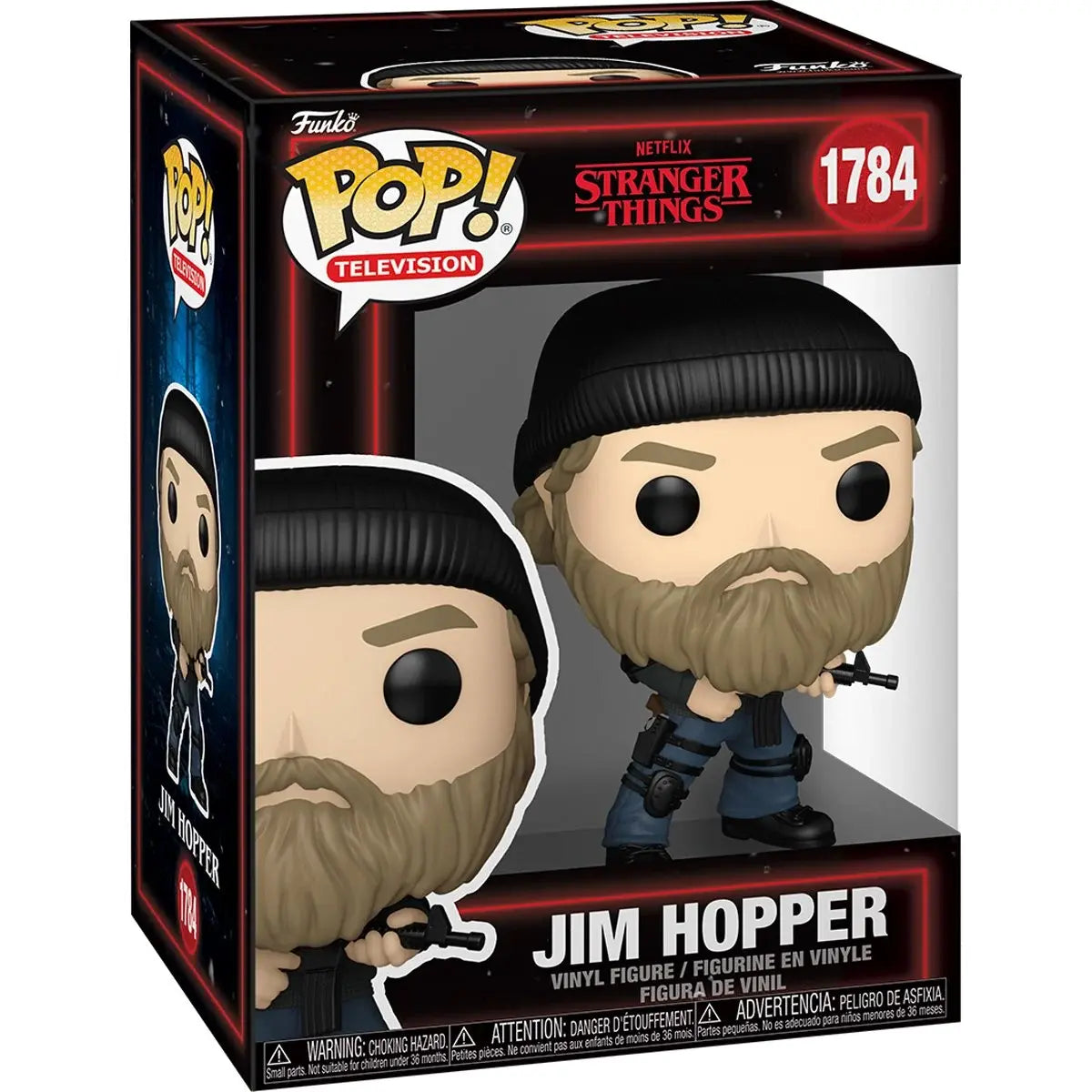 Funko Pop! Television: Stranger Things (Season 5) - Jim Hopper 1784