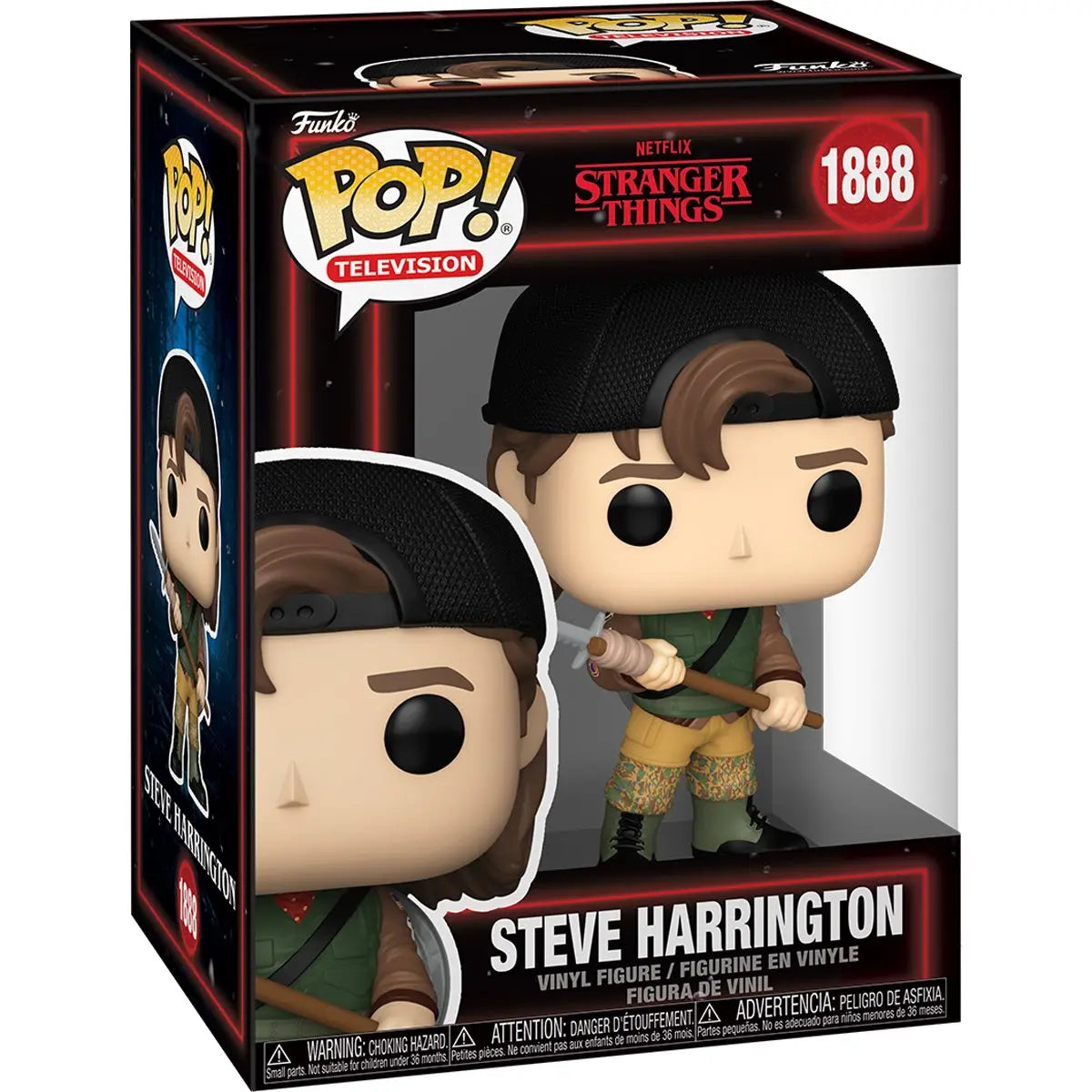 Funko Pop! Television: Stranger Things (Season 5) - Steve Harrington (W4) 1888