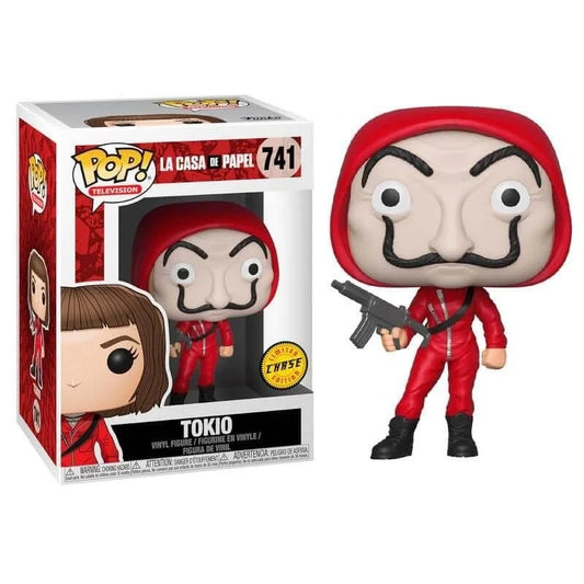 Funko Pop! Television: La Casa de Papel - Tokio 741 (Chase) (Caja con Detalle) (Caja con Detalles)