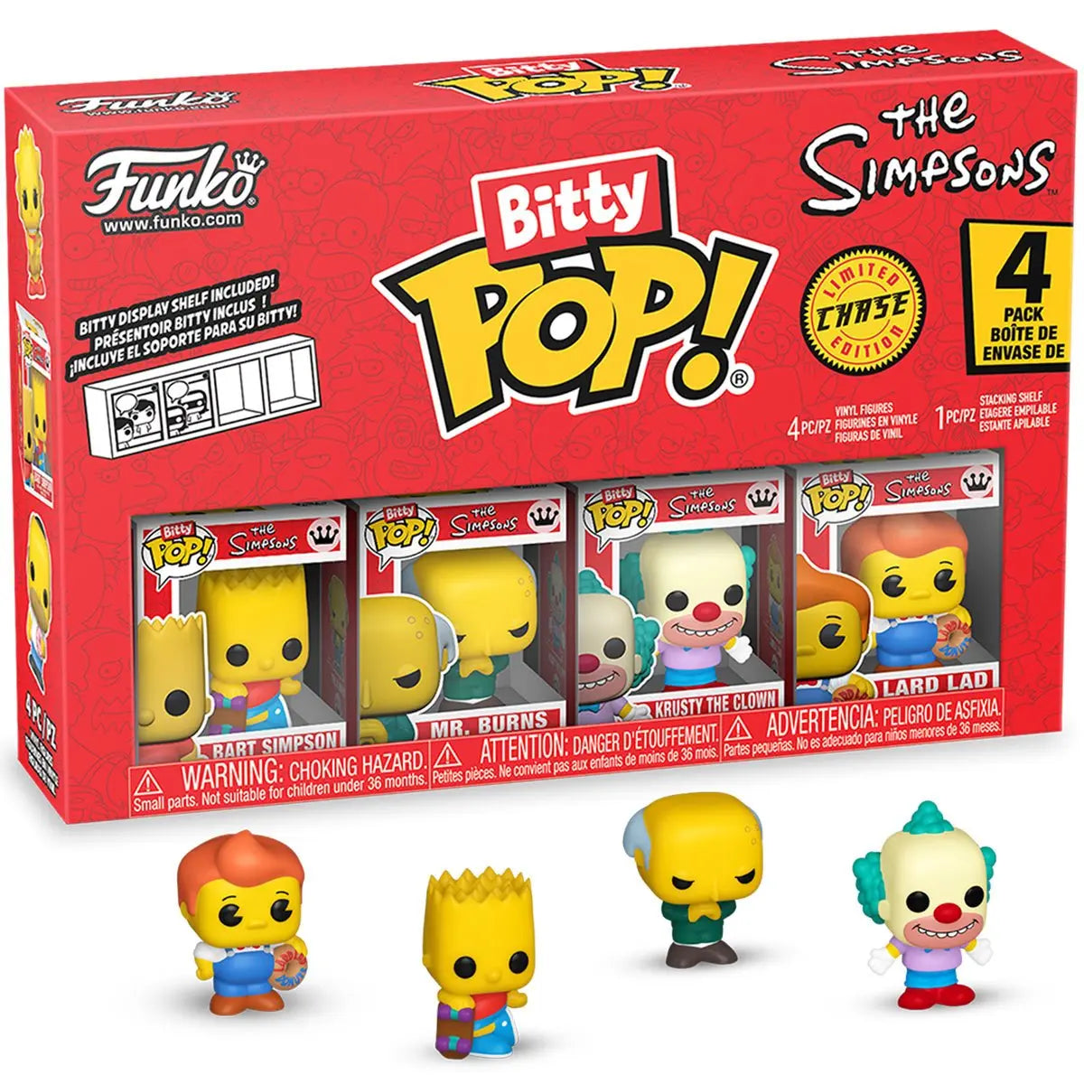 Funko Bitty Pop! Television: The Simpson - 4pack (Bart)