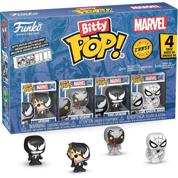 Funko Bitty Pop! Marvel | Spider-Man - 4pack (Venom)