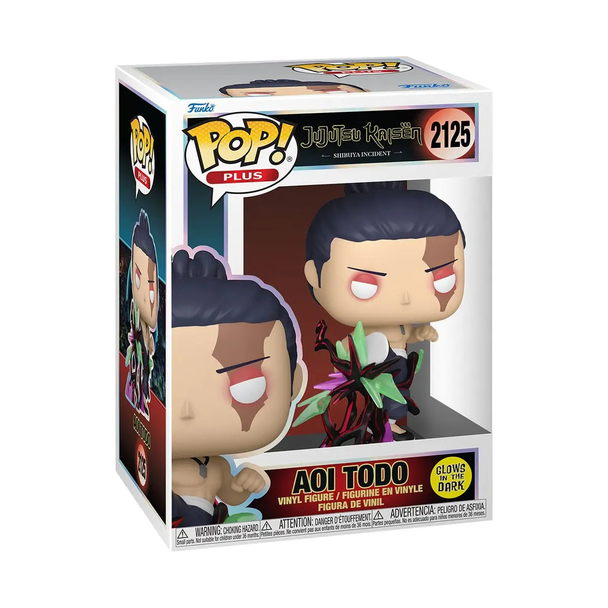 Funko Pop! Anime: Jujutsu Kaisen (Shibuya Incident) - Aoi Todo (Kick) 2125 - Plus (Glow)