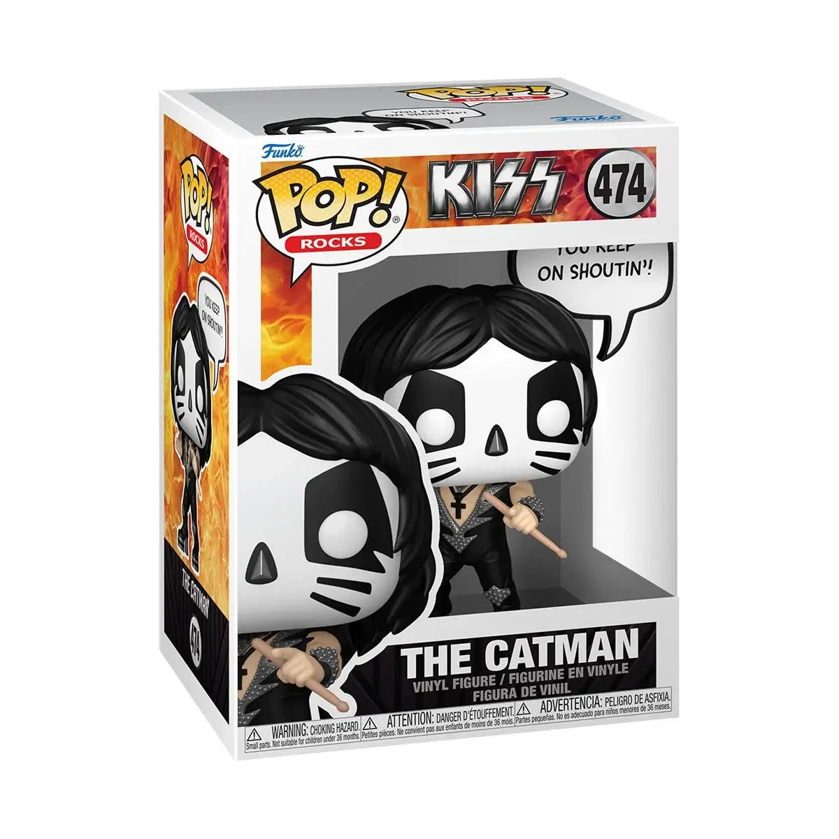 Funko Pop! Rocks: KISS - The Catman (Rock and Roll All Nite) 474