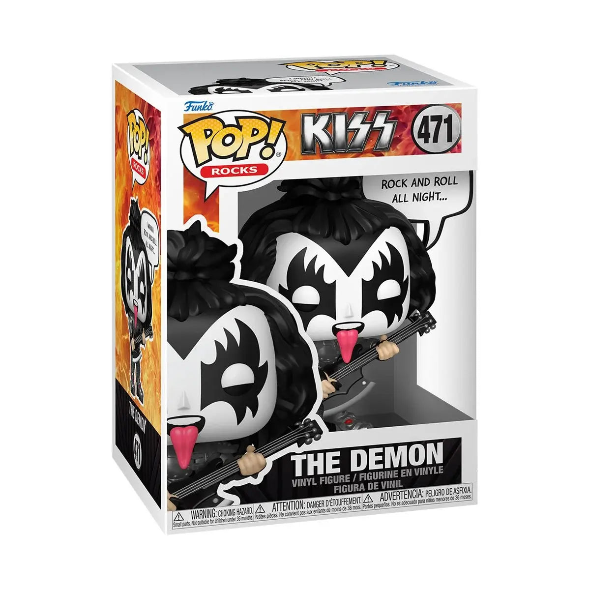 Funko Pop! Rocks: KISS - KISS The Demon (Rock and Roll All Nite) 471