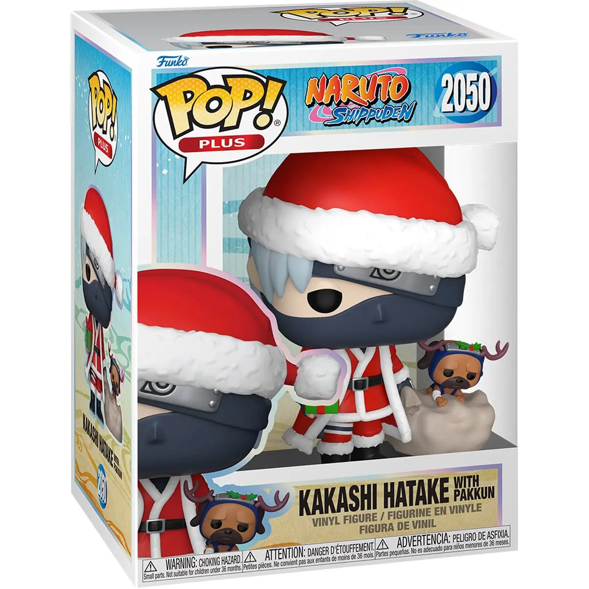 Funko Pop! Animation: Naruto Shippuden - Kakashi Hatake with Pakkun (Holiday) 2050 PLUS