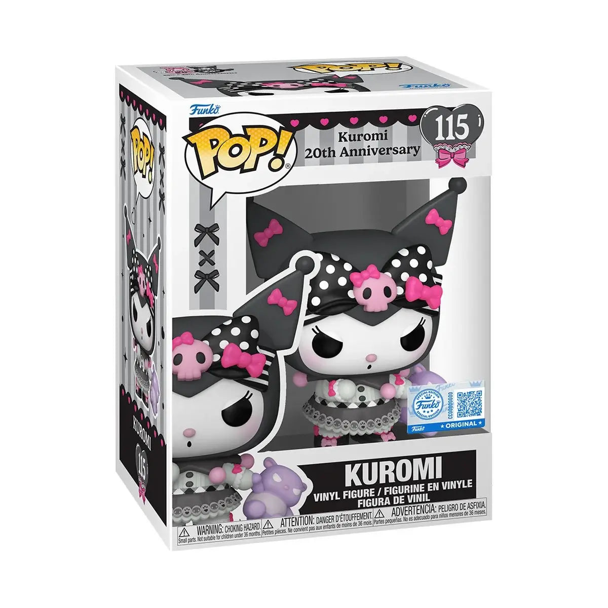 Funko Pop! Sanrio: Kuromi 20th Anniversary - Kuromi 115 - Specialty Series