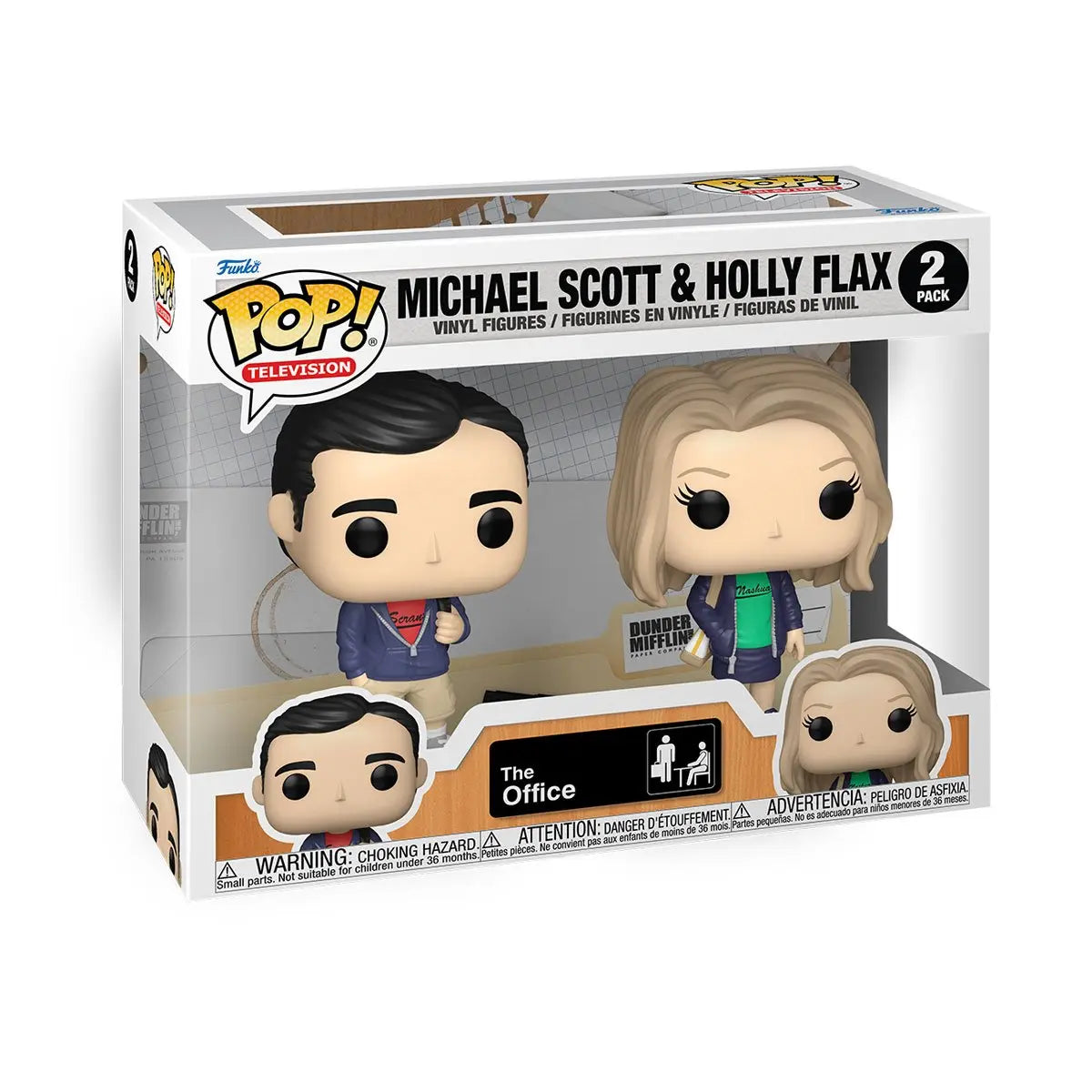 Funko Pop! Television: The Office - Michael Scott & Holly Flax (2 Pack)