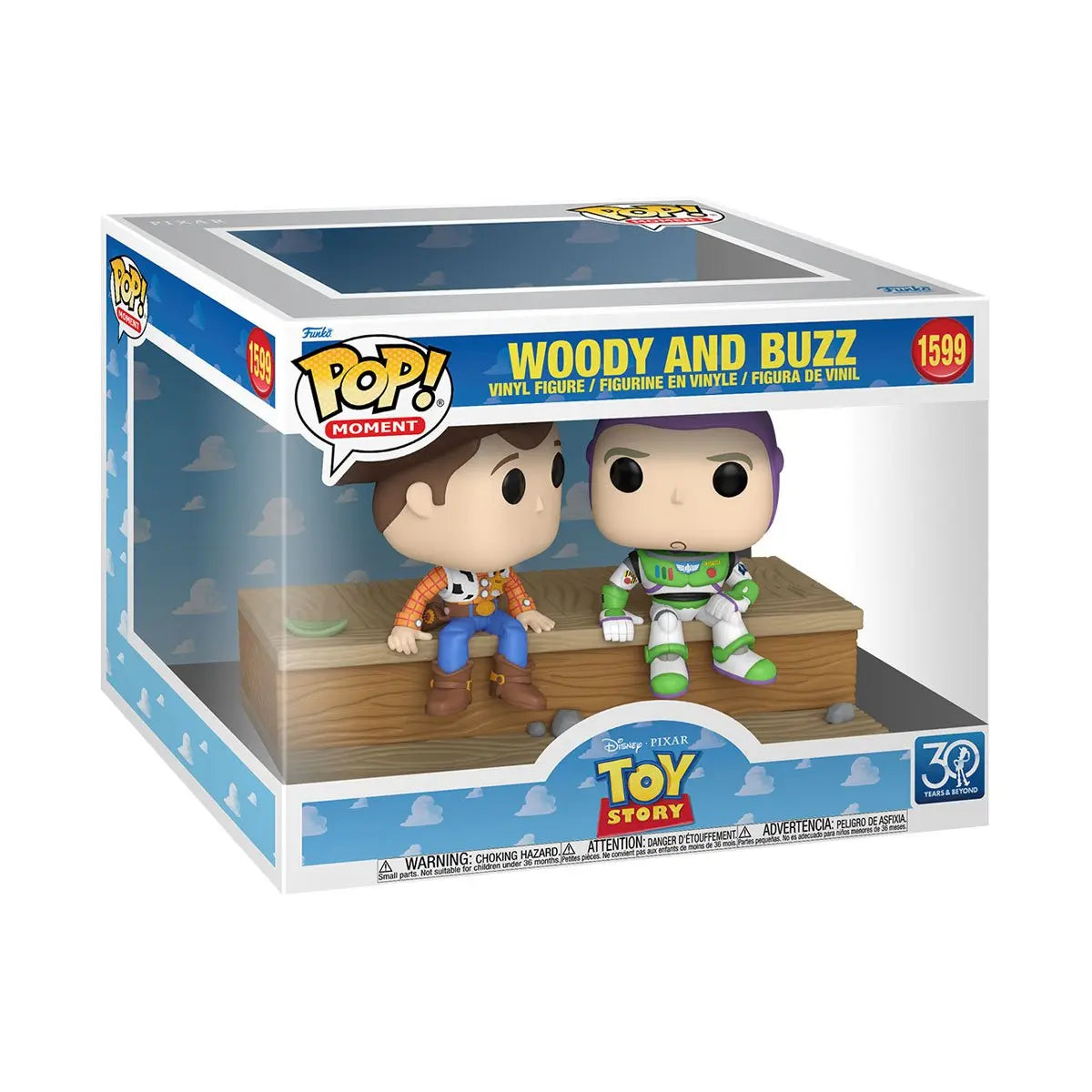 Funko Pop! Disney: Toy Story 30th Anniversary - Woody and Buzz 1599 (Moment)