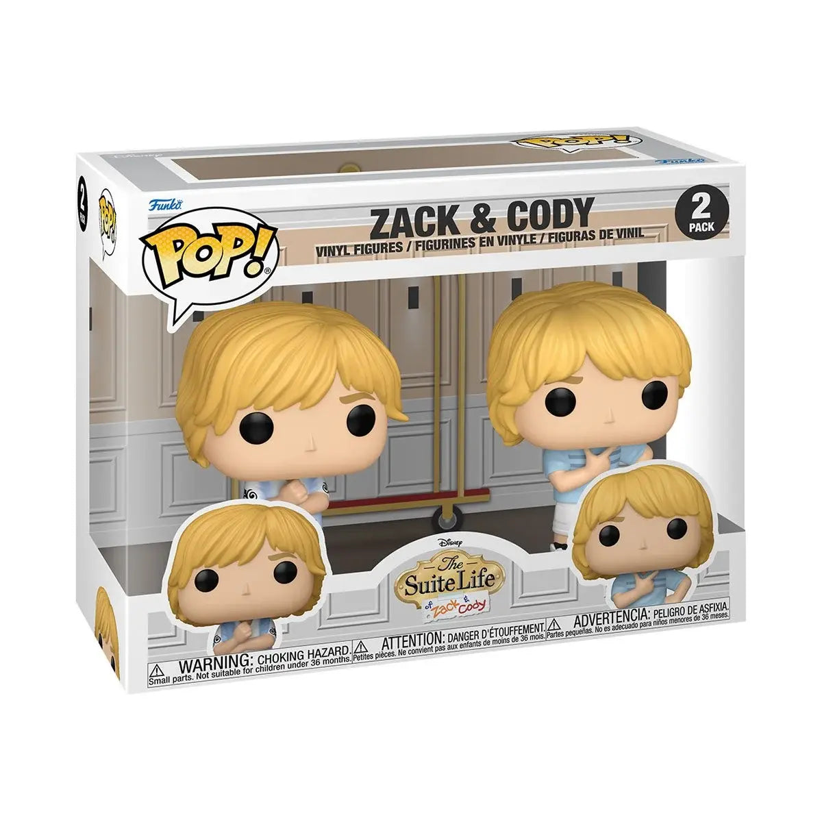 Funko Pop! Disney: The Suite Life of Zack & Cody (2 Pack)