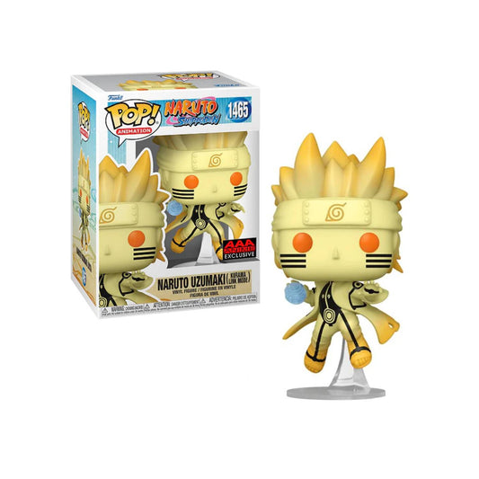 Funko Pop! Anime: Naruto Shippuden - Naruto Uzumaki (Kurama Link Mode) 1465 - AAA Anime Exclusive