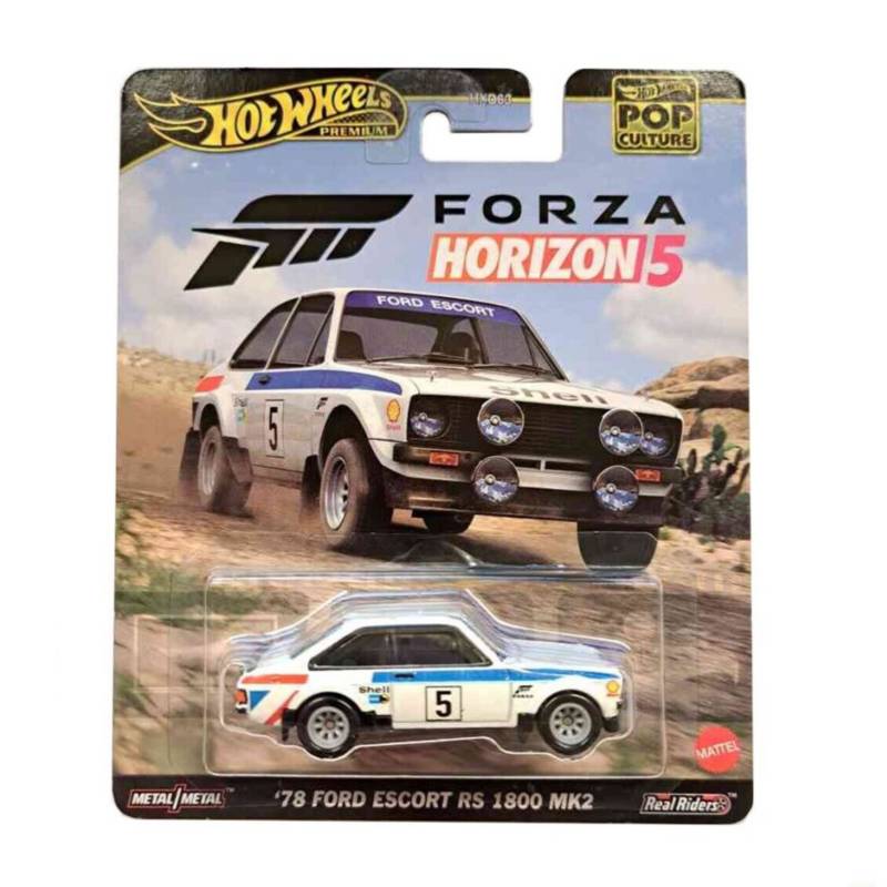 Hot Wheels: Premium | POP Culture: Forza Horizon 5 - 78 Ford Escort RS 1800 MK2