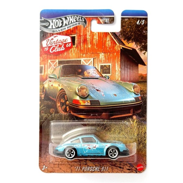 Hot Wheels: Silver Series | Vintage Club - '71 Porsche 911