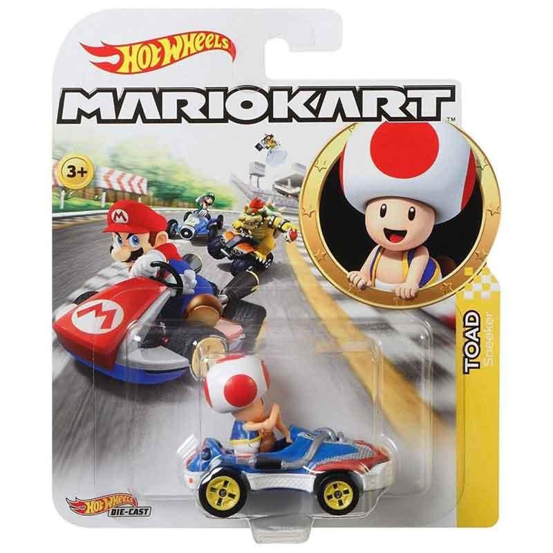 Hot Wheels: Die-Cast | Mario Kart - Toad Standard Kart