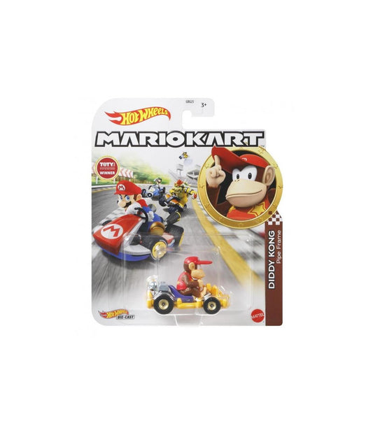 Hot Wheels: Die-Cast | Mario Kart - Diddy Kong Pipe Frame