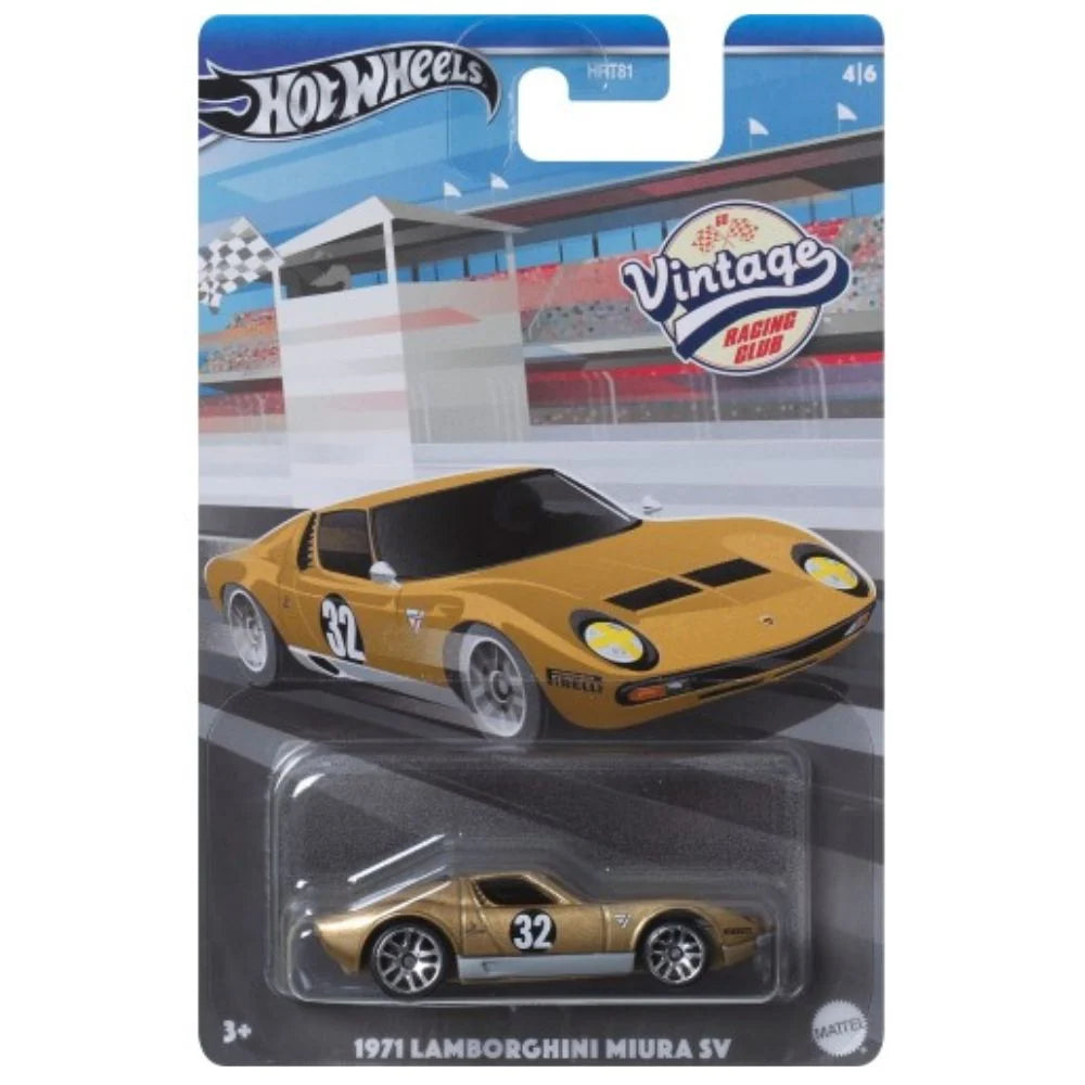 Hot Wheels | Vintage: Racing Club - 1971 LAMBORGHINI MIURDA SV 4/6