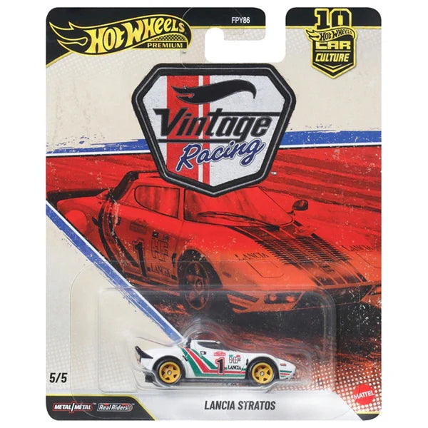 Hot Wheels Premium | Car Culture: Vintage Racing - Lancia Stratos