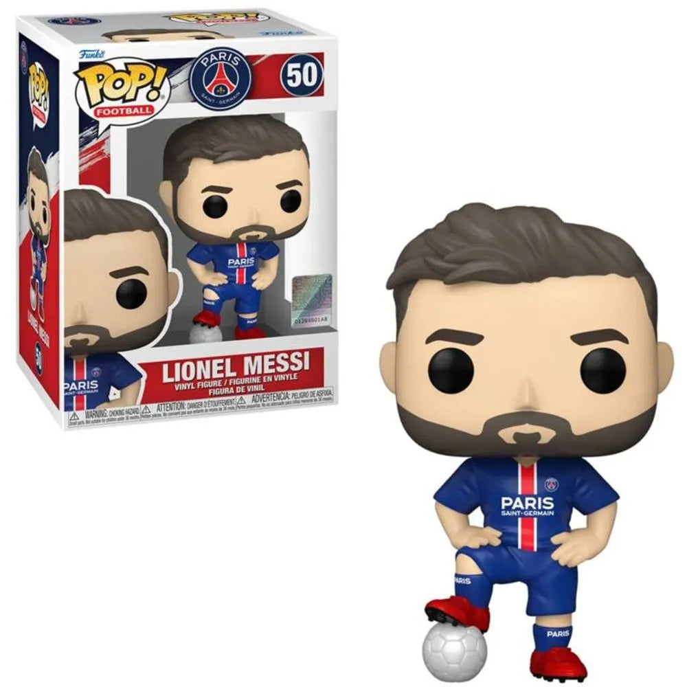 Funko Pop! Football: Paris Saint Germain - Lionel Messi 50