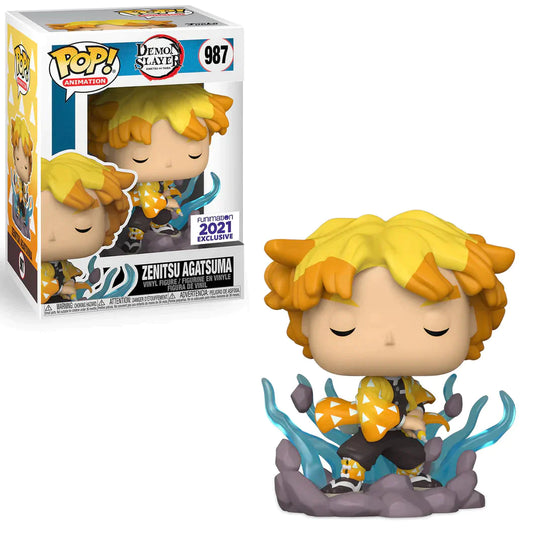 Funko Pop! Anime: Demon Slayer - Zenitsu Agatsuma (transforming) 987 - Funimation 2021 Exclusive