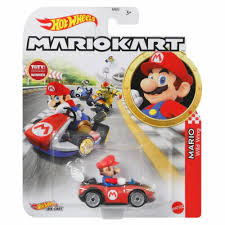 Hot Wheels: Die-Cast | Mario Kart - Mario (Wild Wing)