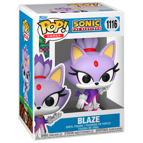 Funko Pop! Games: Sonic the Hedgehog - Blaze the Cat 1116