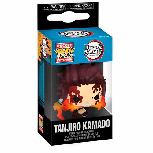 Funko Pop! Keychain!: Demon Slayer - Tanjiro Kamado (Dancing Flash)