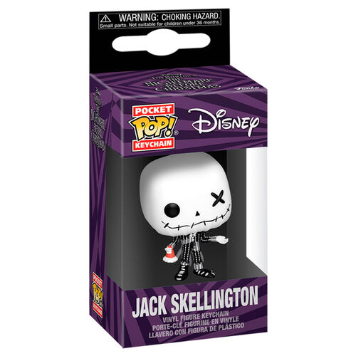 Funko Pop! Disney: The Nightmare Before Christmas - Patchwork Jack Skellington (Key Chain)