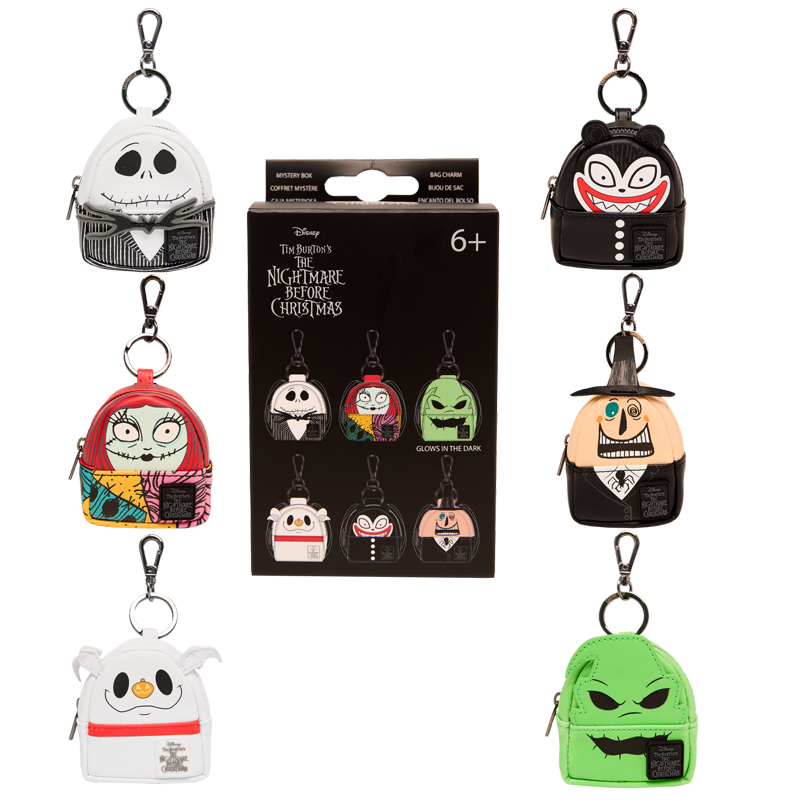 Loungefly Mystery Mini-Backpack: Disney- The Nightmare Before Christmas (1 unidad)