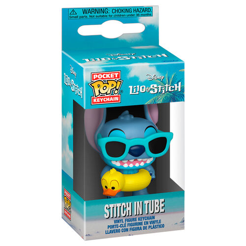 Funko Pop! POCKET KEYCHAIN | Disney: Lilo & Stitch - Stitch in Tube