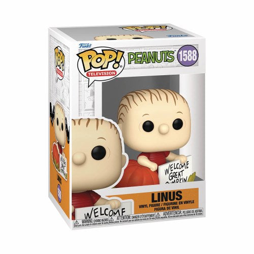 Funko Pop! Television: Peanuts |It's the Great Pumpkin, Charlie Brown - Linus van Pelt (Lino) 1588