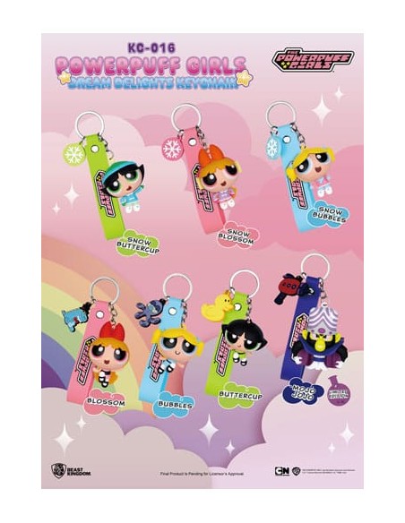 Beast Kingdom: Powerpuff Girls Dream Delights - Blind Box Key Chain (Llavero) (Modelo aleatorio)
