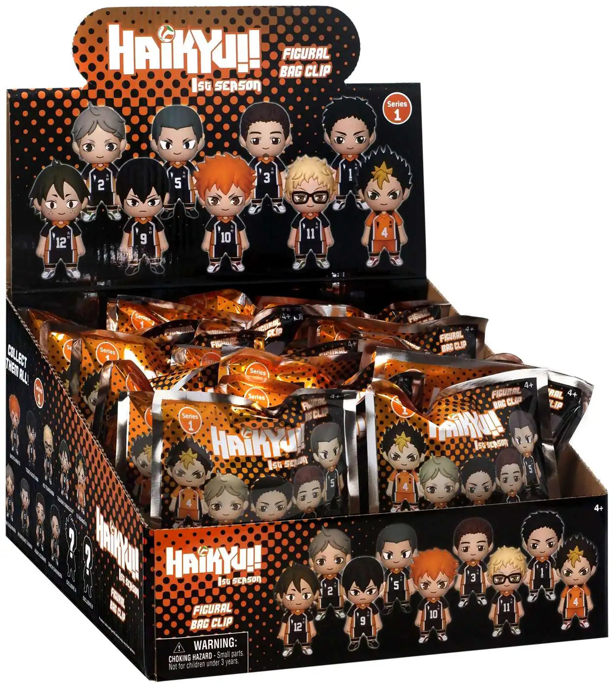 Monogram: Figural Bag Clip - Haikyu!! Series 1 (x unidad)