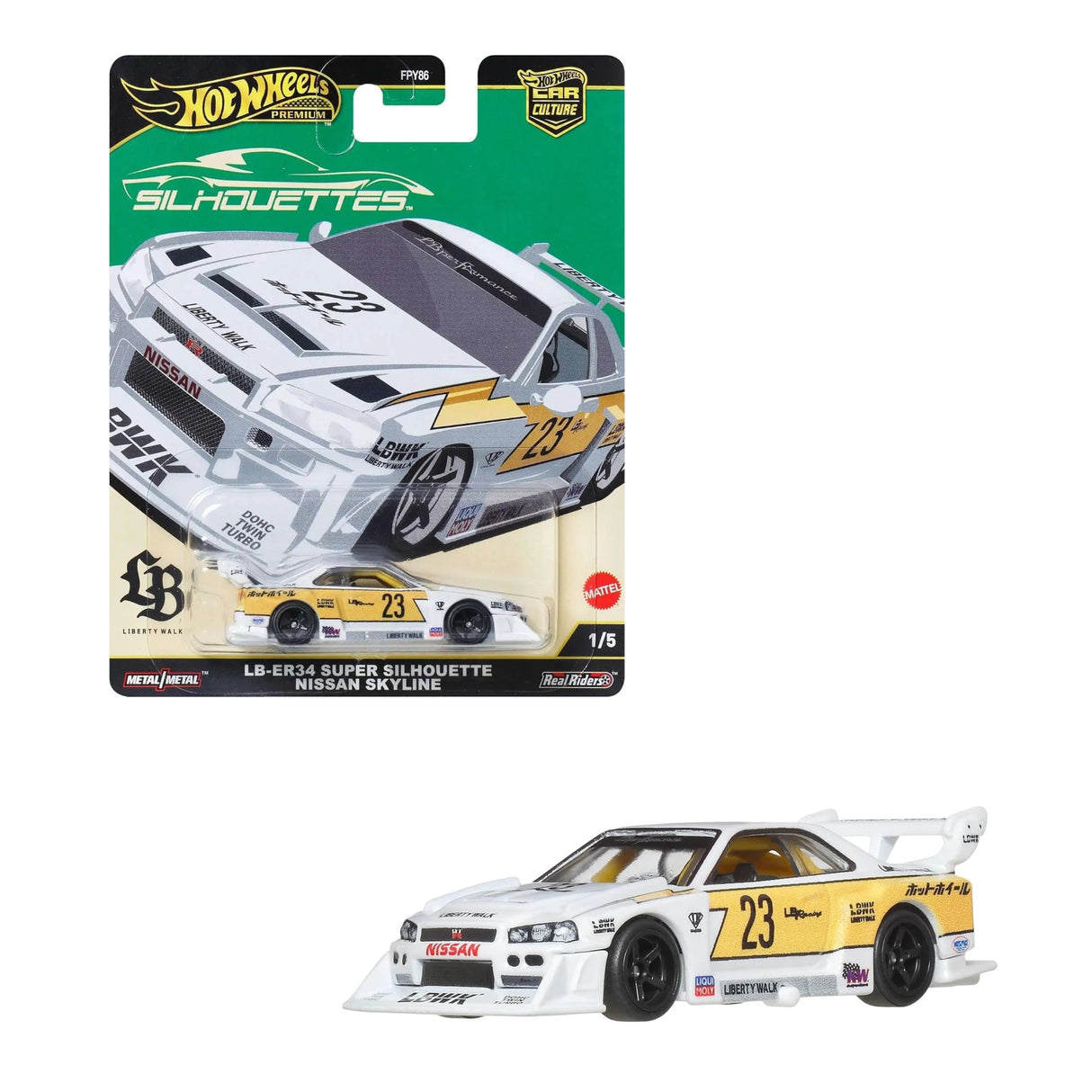 LB-ER34 SUPER SILHOUETTE NISSAN SKYLINE