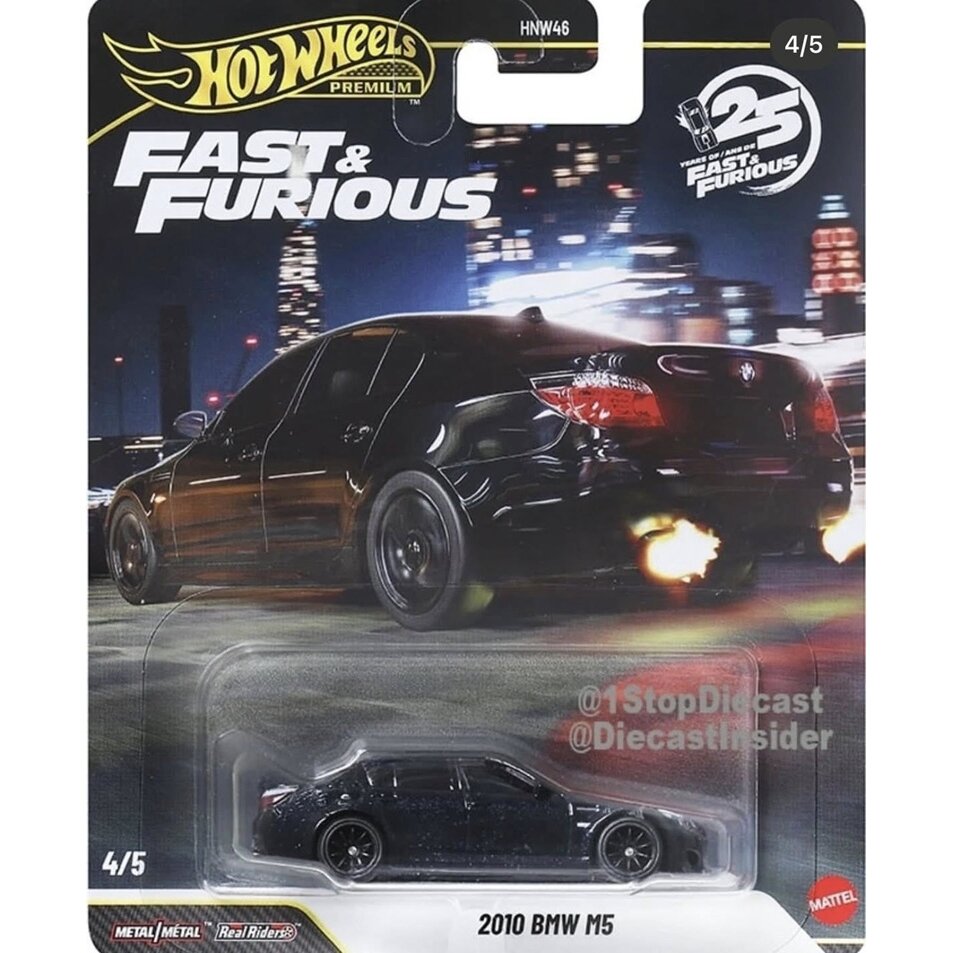 Hot Wheels: Premium | Fast and Furious 2026 - Bmw M5 E60 F6