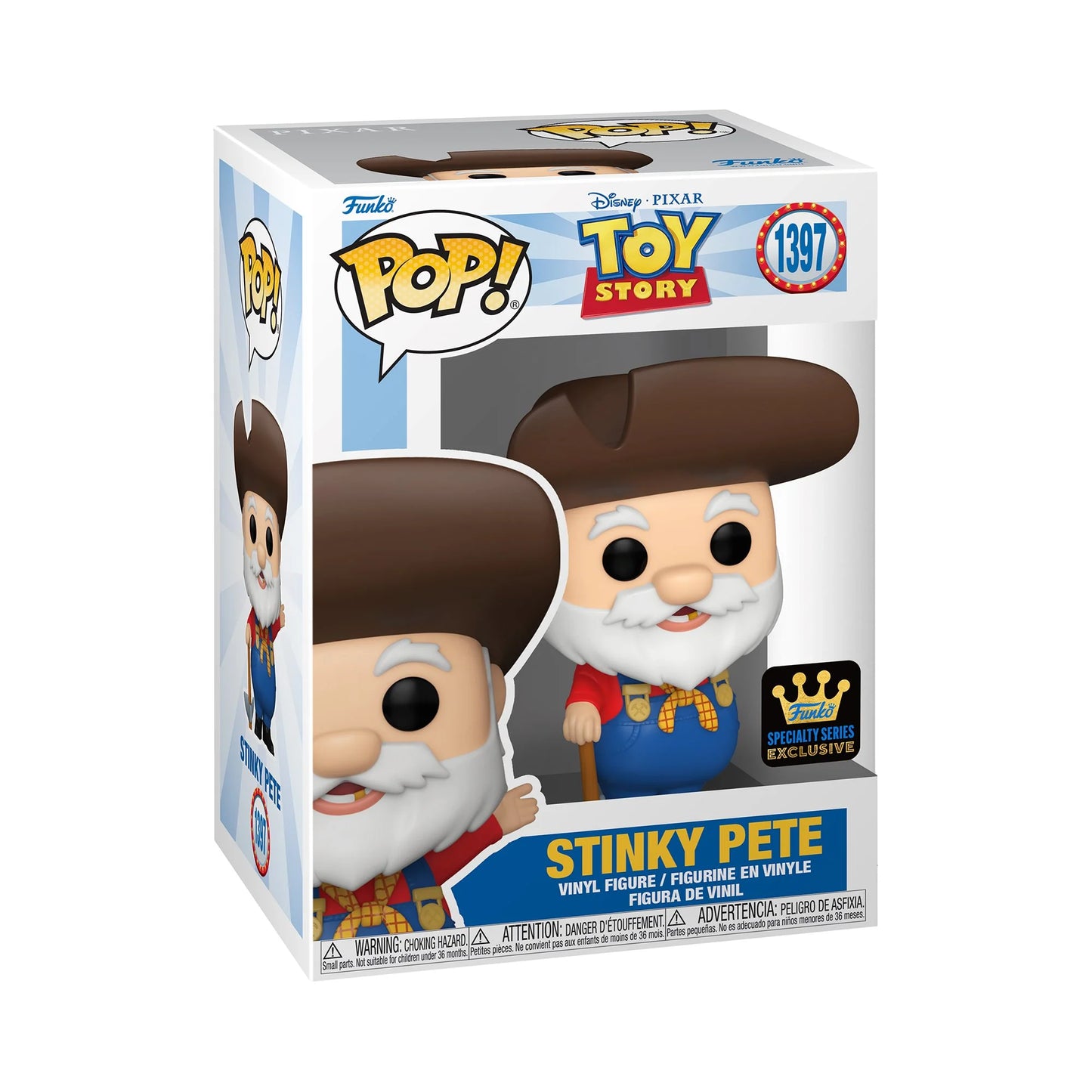 Funko Pop! Disney| Pixar: Toy Story - Stinky Pete 1397 - Specialty Series