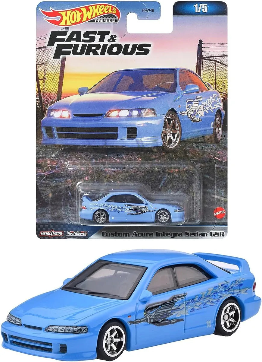 Hot Wheels: Premium | Fast and Furious - Custom Acura Integra Sedan GSR 1/5