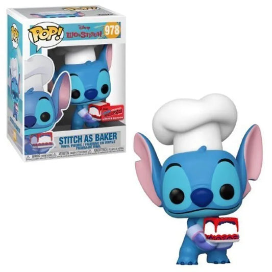 Funko Pop! Disney: Lilo & Stitch - Stitch as baker 978 - Comic Con NY 2020 (Vaulted)