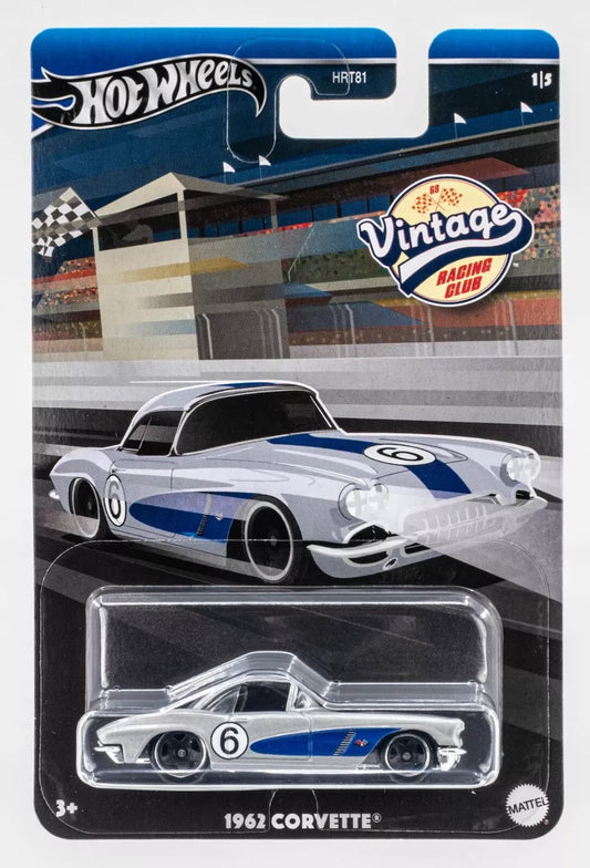 Hot Wheels | Vintage: Racing Club - 1962 CORVETTE - 1/5