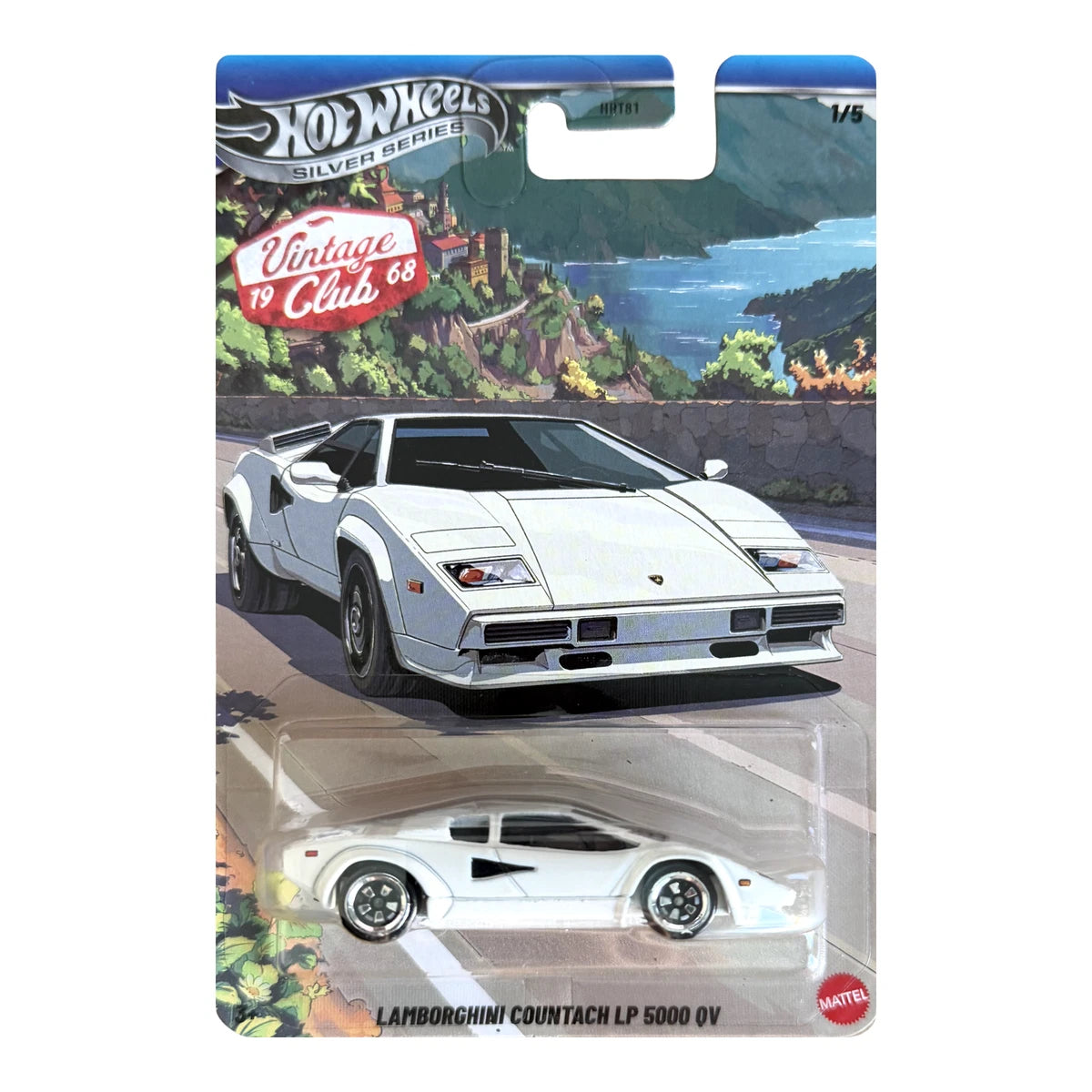 Hot Wheels: Silver Series - Lamborghini Countach LP 5000 Qv