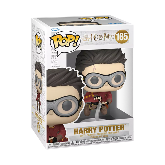 Funko Pop! Harry Potter: Harry Potter and the Prisoner of Azkaban - Harry Potter (with Broom Quidditch) 165