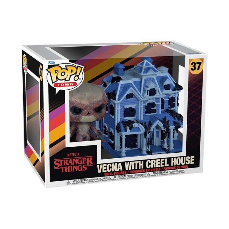 Funko Pop! Movies: NETFLIX | Stranger Things: Vecna with Creel House 37 (Town)