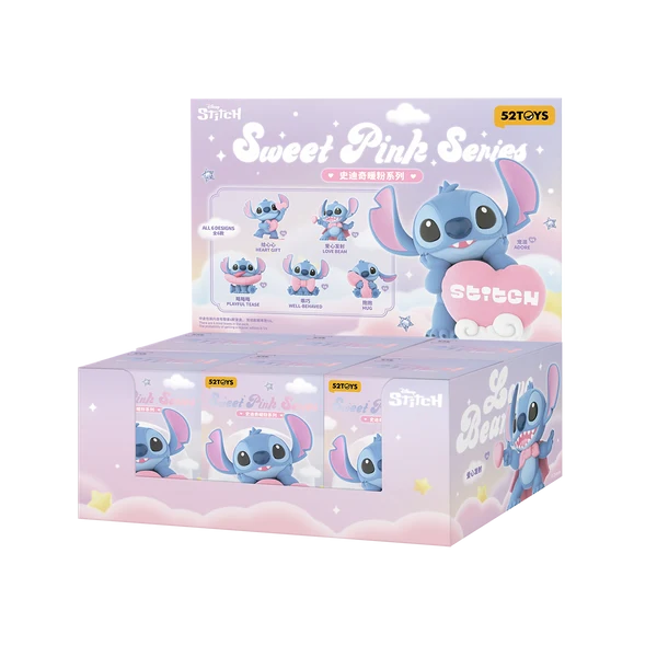 52 Toys: Disney Stitch - Sweet Pink Series - Blind Box (x unidad)