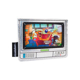 Loungefly: Nickelodeon Retro TV Triple Lenticular Cardholder (Billetera)