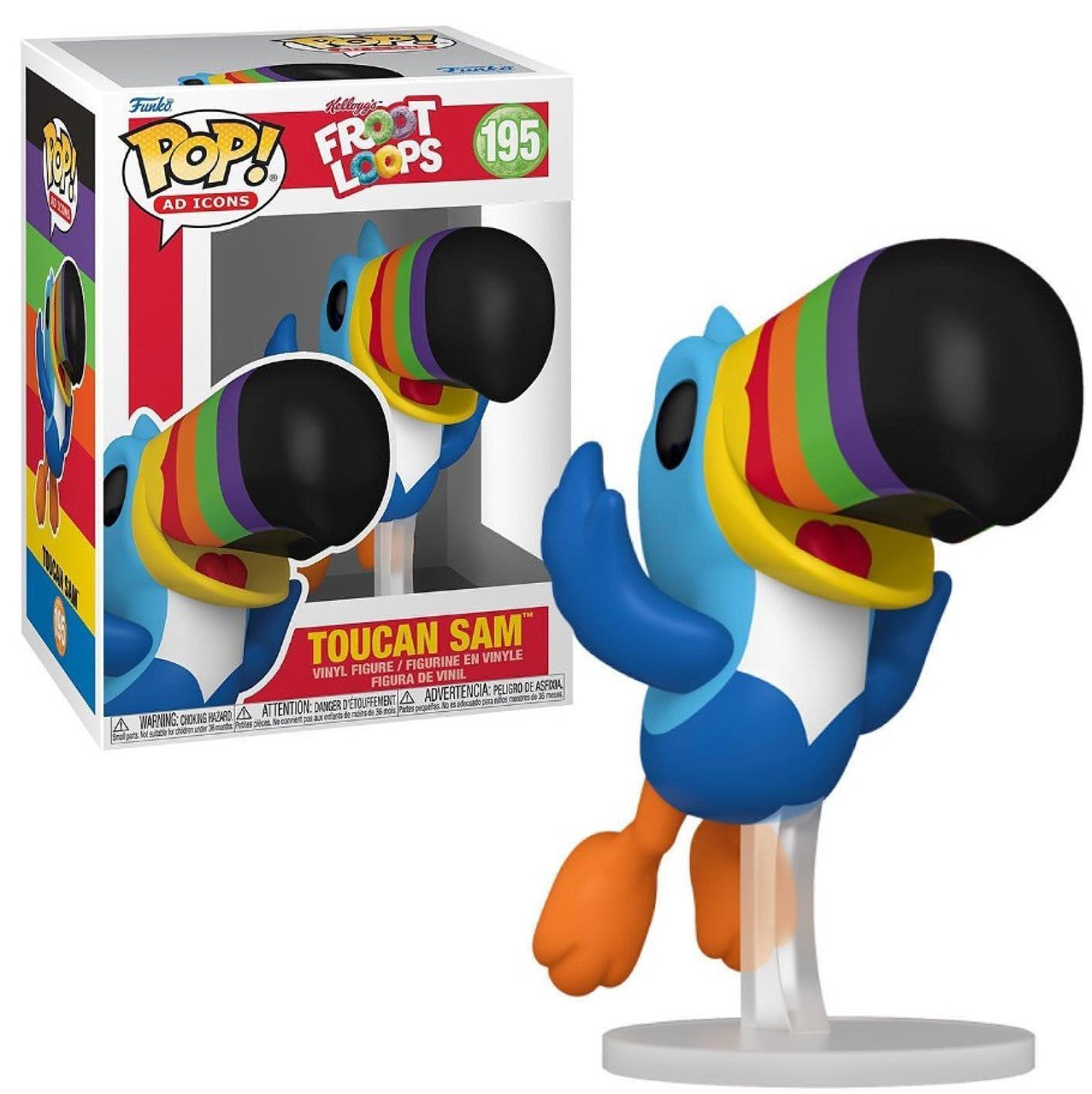 Funko Pop! Ad Icons: Froot Loops - Toucan Sam 195