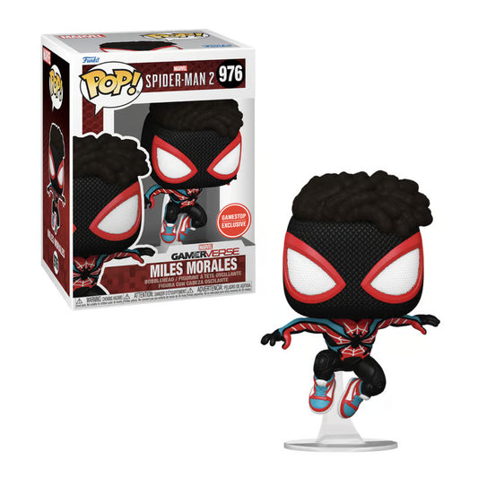 Funko Pop! Spider Man 2 - Miles Morales 976 - Game Stop Exclusive