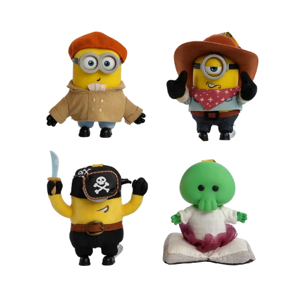 52 Toys: Minions - Minions & Monsters Vinyl Plush Keychain - Blind Box (x unidad)