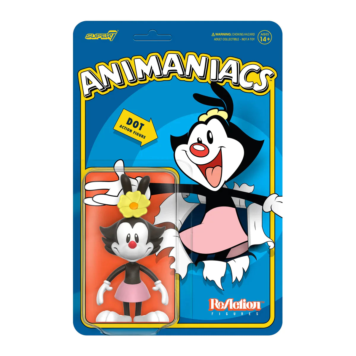 Super 7 - Warner: Animaniacs - Dot 3 3/4"