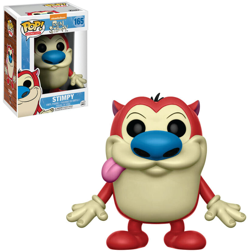 Funko Pop! Animados: Ren And Stimpy (Nickelodeon) - Stimpy 164 (Vaulted)